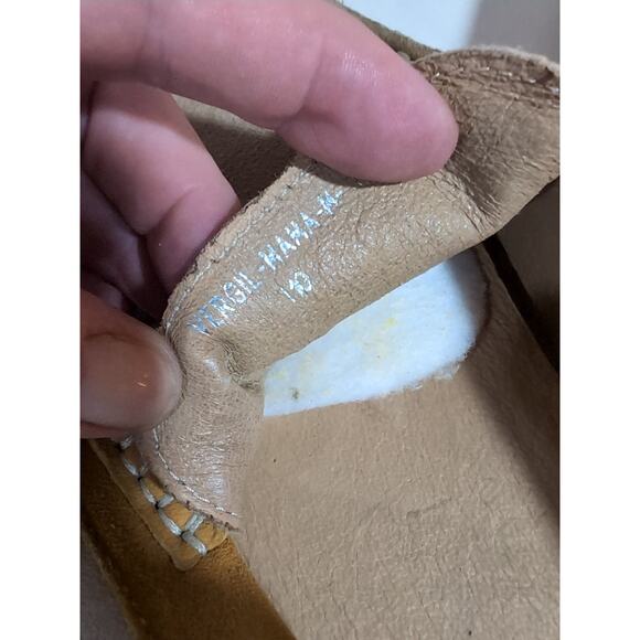 Donald J. Pliner Mens Vergil Tan Brown Suede Slip-On Driving Loafer Shoes 11.5 - Picture 14 of 15